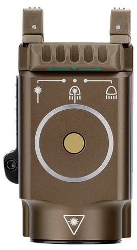 Фонарь Olight Baldr Mini RL Desert Tan красный ЛЦУ - фото 5