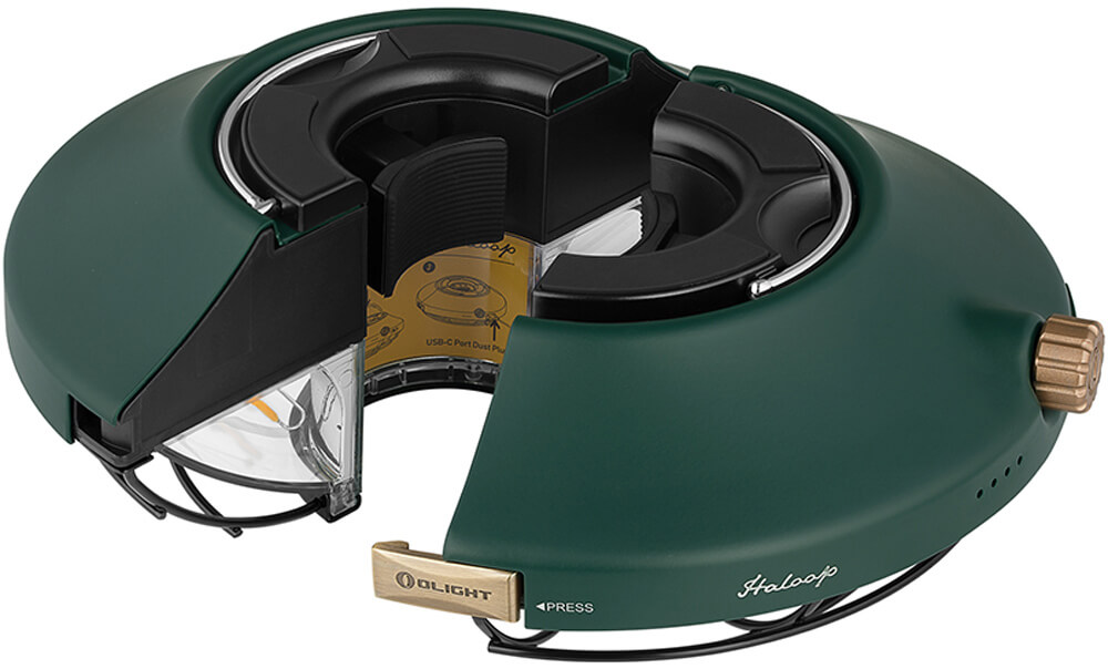 Кемпинговый фонарь Olight Haloop Forest Green (Haloop FG) - фото 5