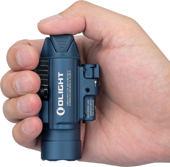 Фонарь Olight Baldr Pro Midnight Blue с зеленым ЛЦУ - фото 9