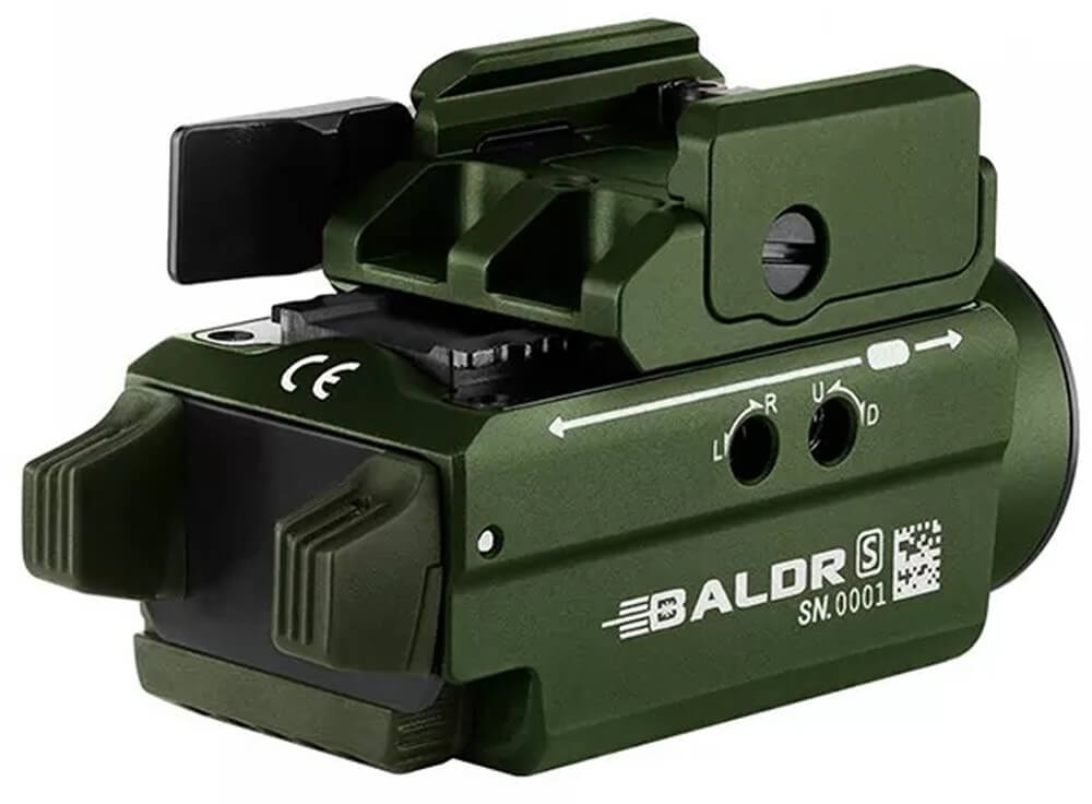 Фонарь Olight Baldr S green laser OD Green - фото 5