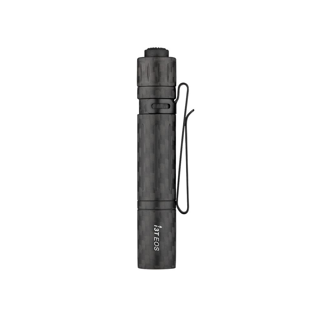 Фонарь Olight I3T EOS CF Carbon Fiber - фото 4
