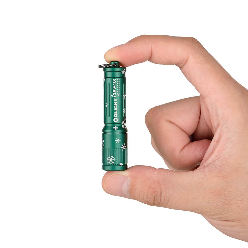 Фонарь-брелок Olight I3E EOS Snowflake green - фото 2