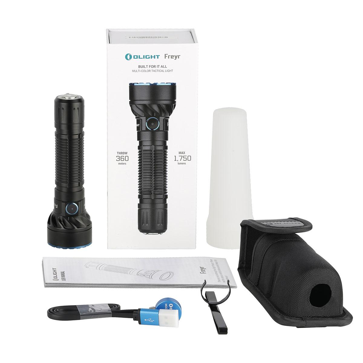 Фонарь ручной Olight Freyr White+RGB - фото 10