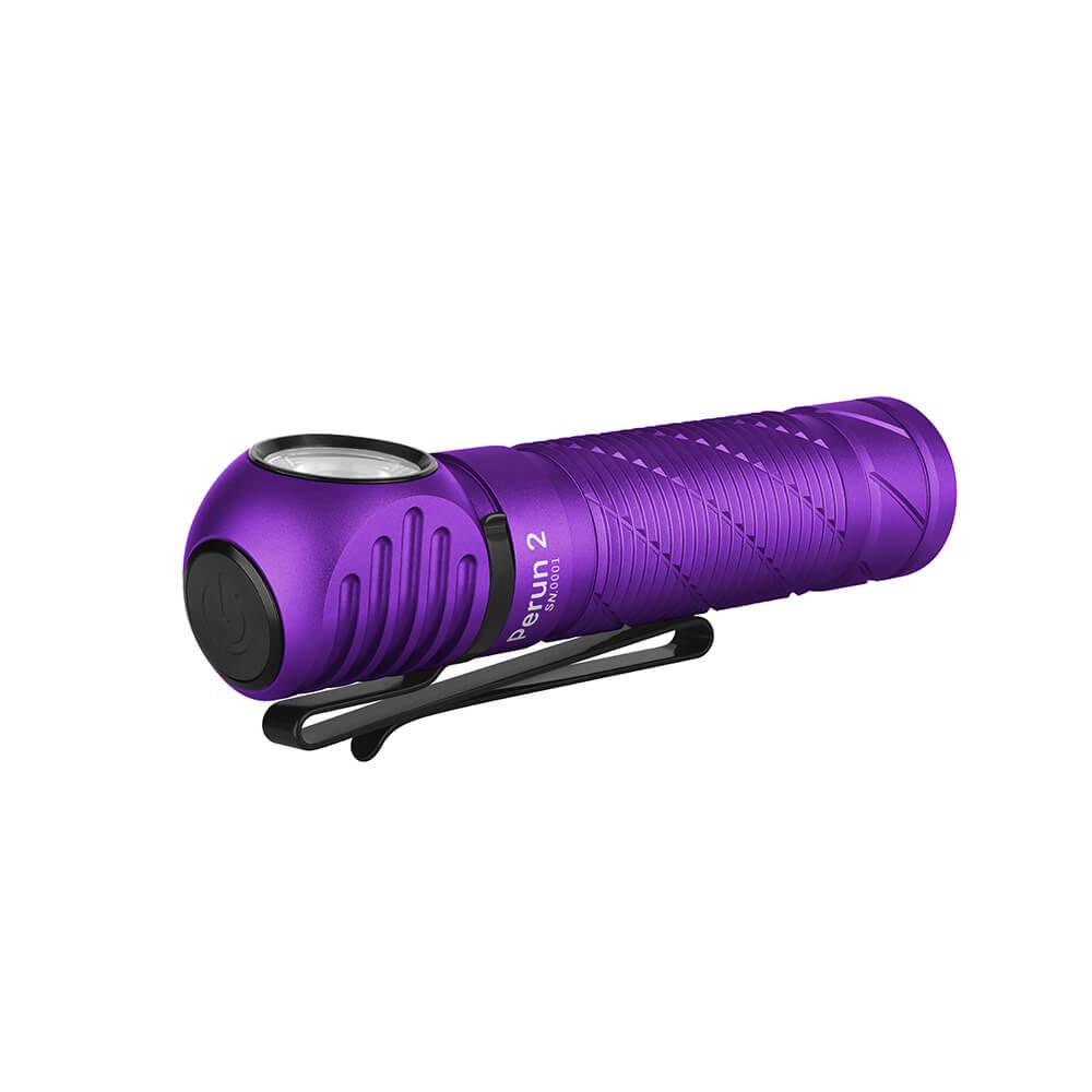 Фонарь Olight Perun 2 LE Purple (Cree XH-P 50 CW, 2500 люмен) - фото 6