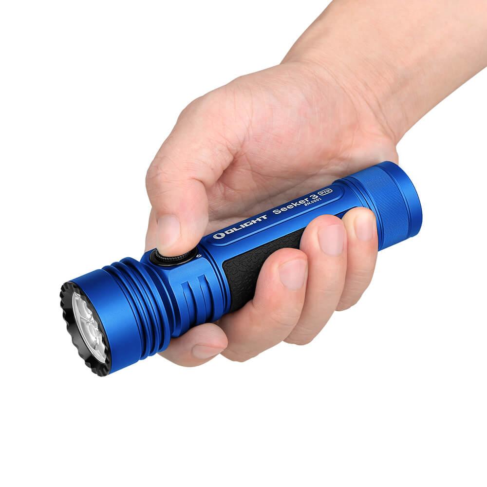 Поисковый фонарь Olight Seeker 3 Pro Blue (Cree XP-L HD, 4200 люмен) - фото 2