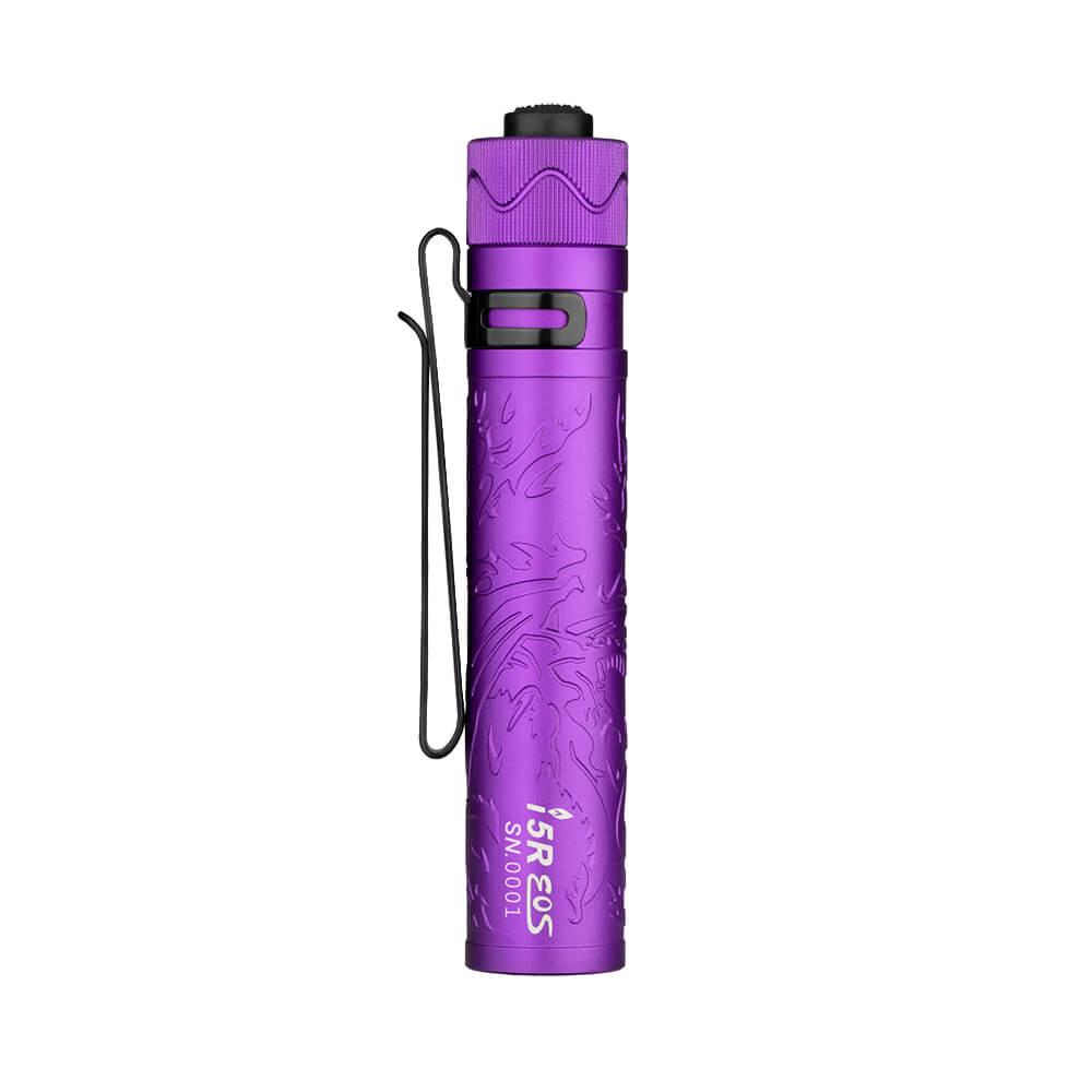 Фонарь Olight I5R EOS Dragon & Phoenix Purple - фото 4