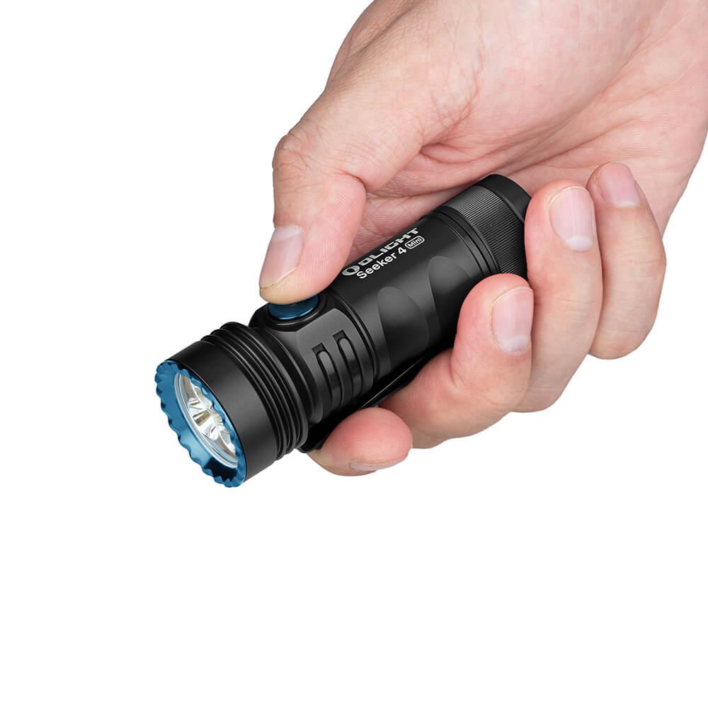 Фонарь Olight Seeker 4 Mini NW Black (1200 люмен) - фото 2