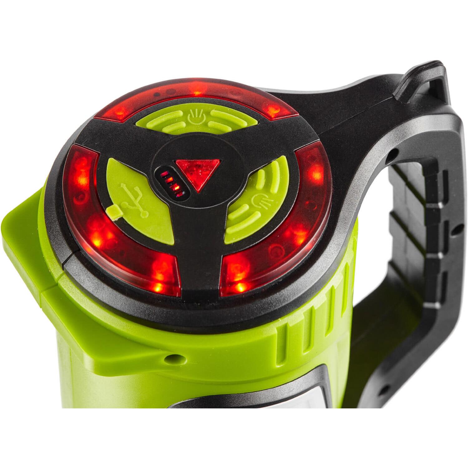 Фонарь кемпинговый Skif Outdoor Big Buster Black/Green 881C (1200 лм) - фото 4