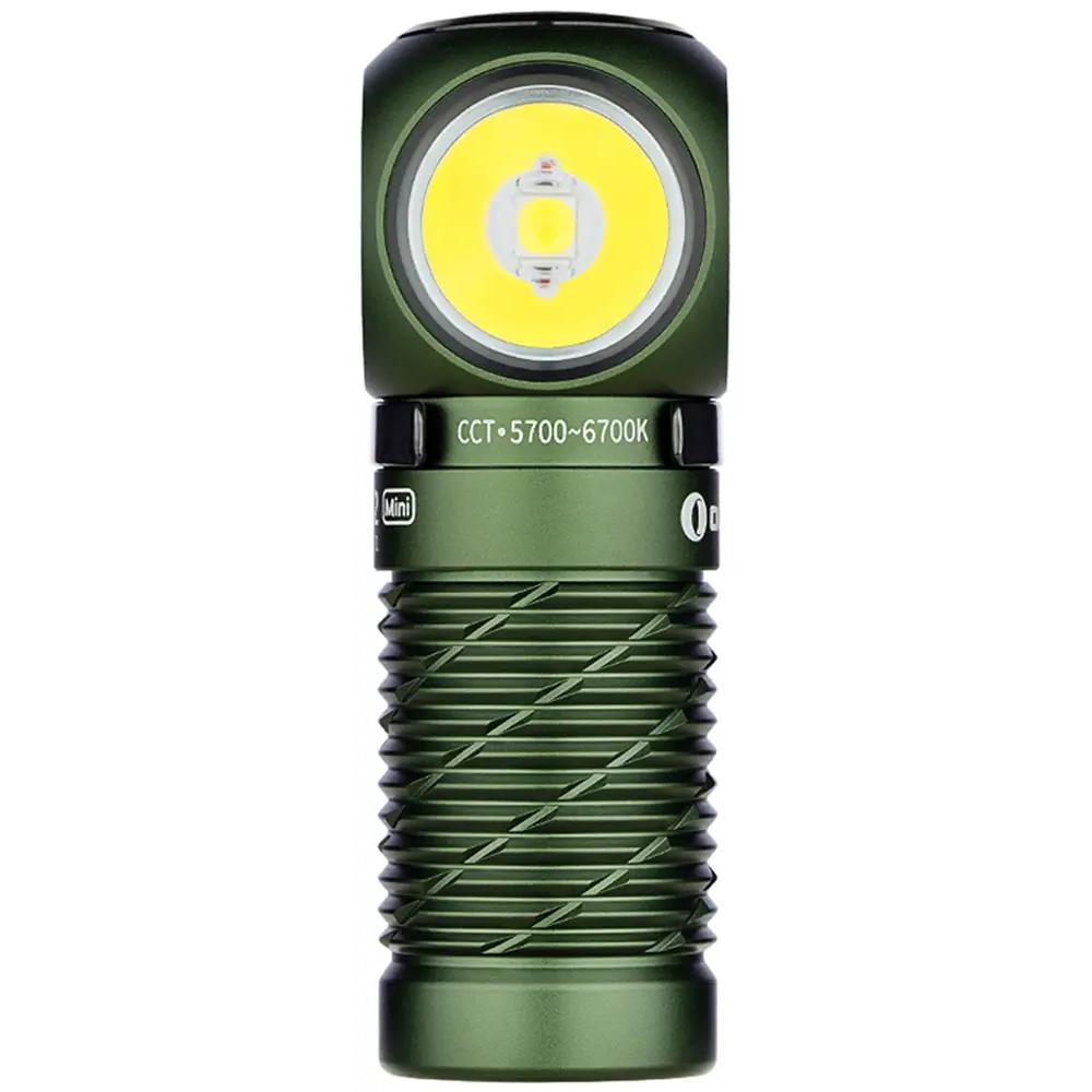 Налобный фонарь Olight Perun 2 Mini OD green - фото 5