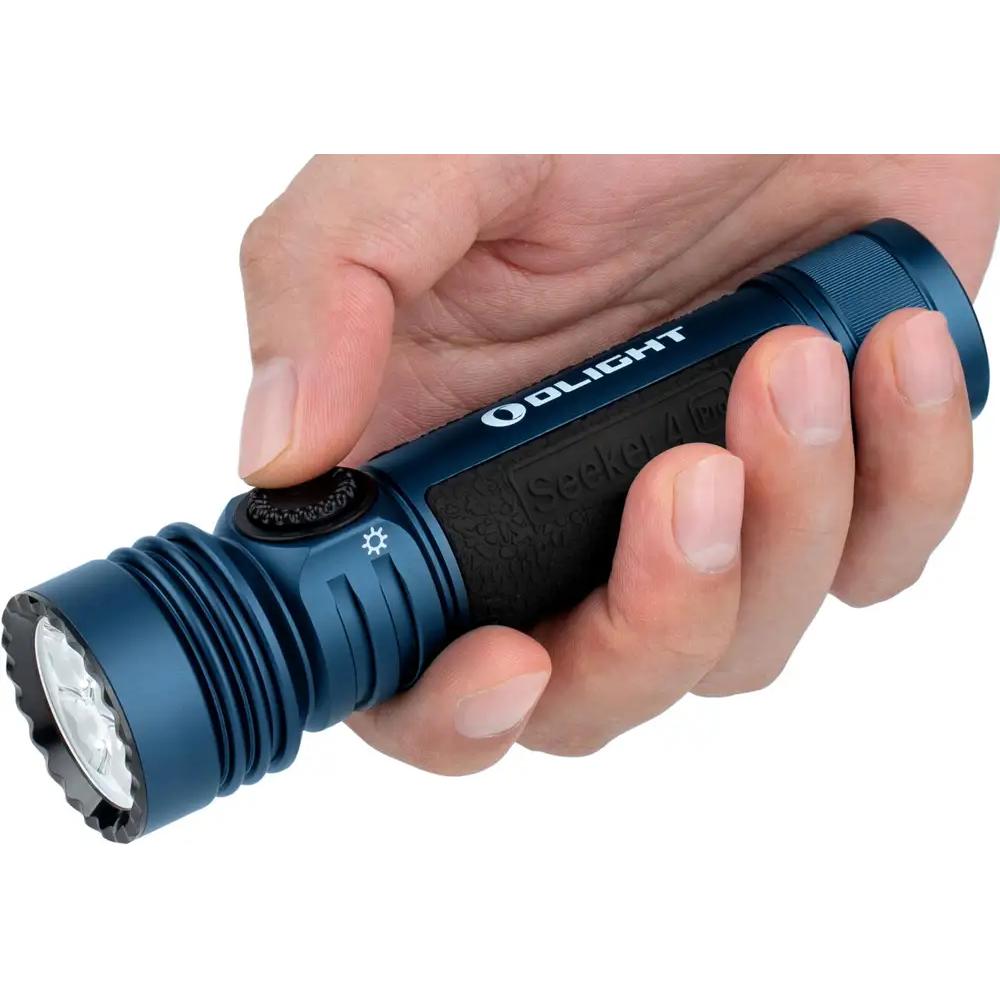 Фонарь Olight Seeker 4 Pro CW Midnight blue 4600 лм - фото 2