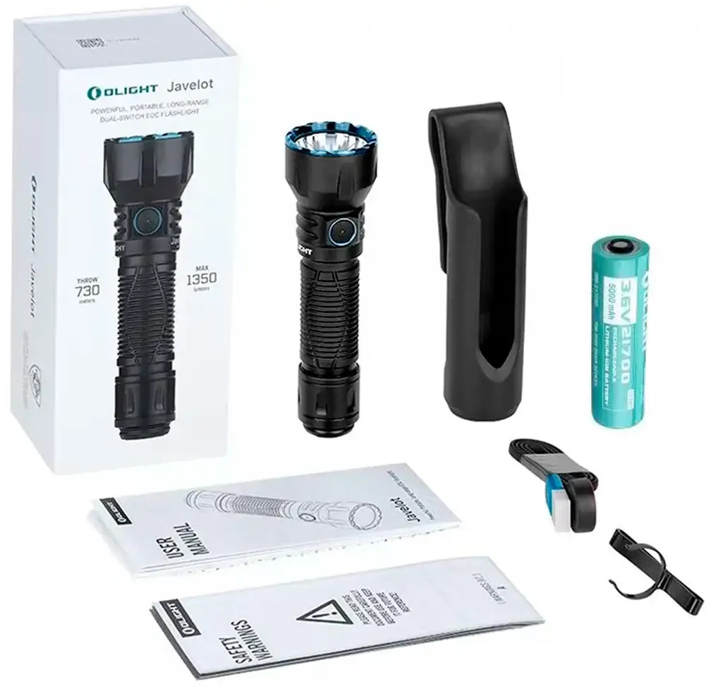 Фонарь Olight Javelot Matte Black 2370.43.59 - фото 6