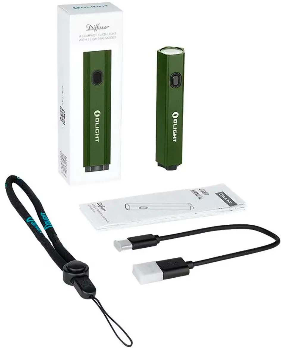 Фонарь Olight Diffuse OD Green Diffuse OD G 2370.43.61 - фото 6