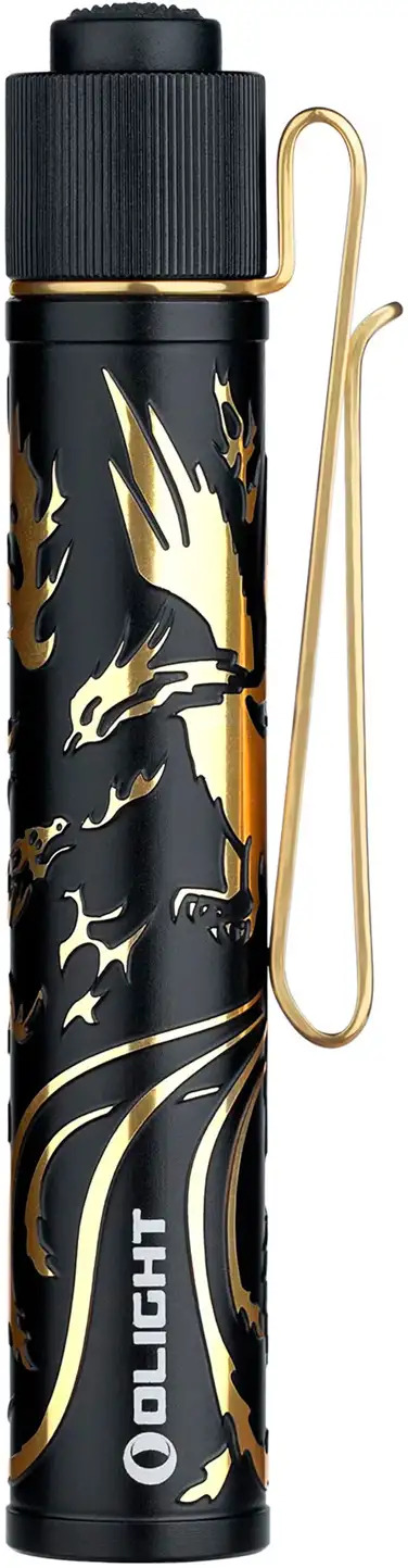Фонарь Olight I3T 2 EOS Dragon & Phoenix Golden 2370.43.81 - фото 3