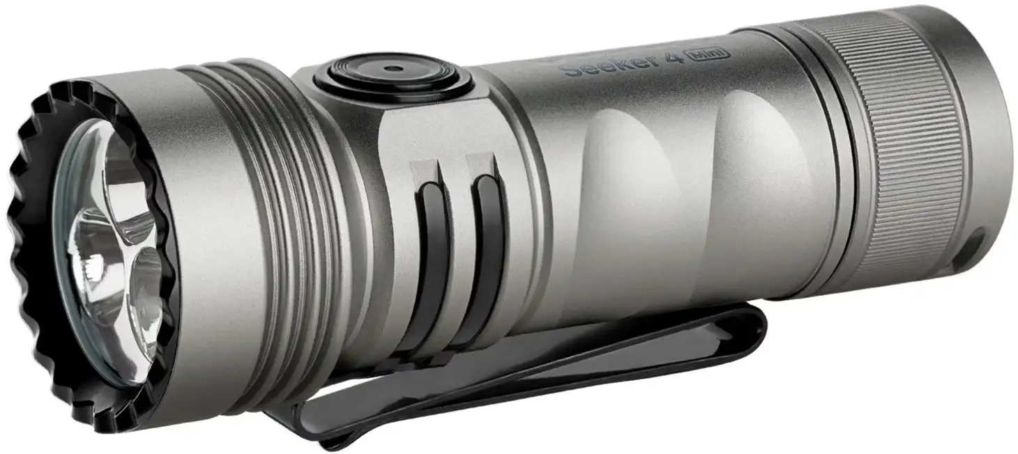 Фонарь Olight Seeker 4 Mini CW Limited Edition Ti 2370.43.88 - фото 1